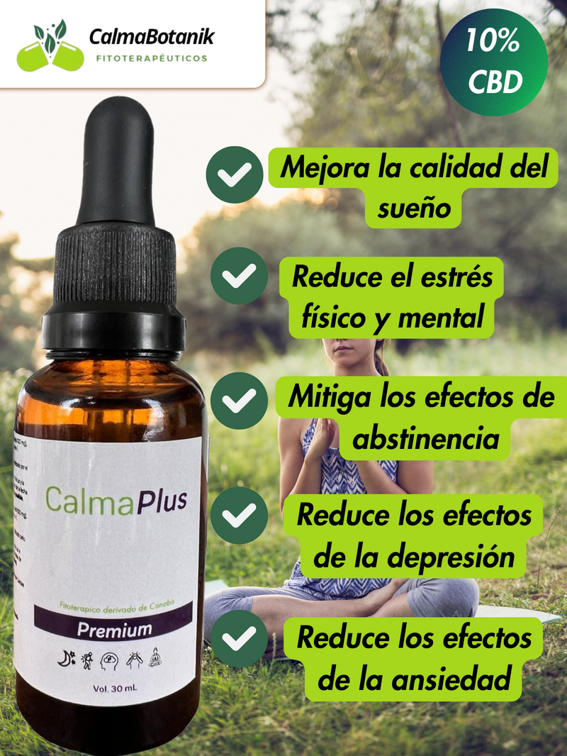 CalmaPlus 10% CBD (3.000 mg) Gotero 30 ml