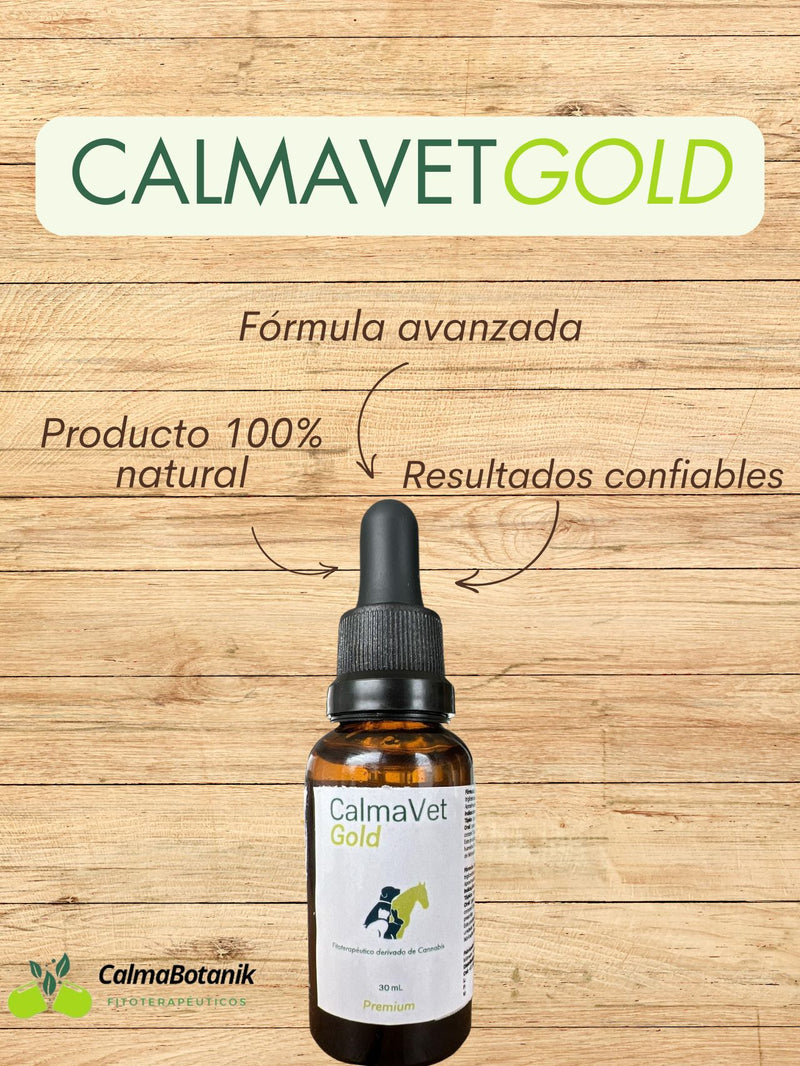 CalmaVet Gold 10% CBD (3.000 mg) Gotero 30 ml